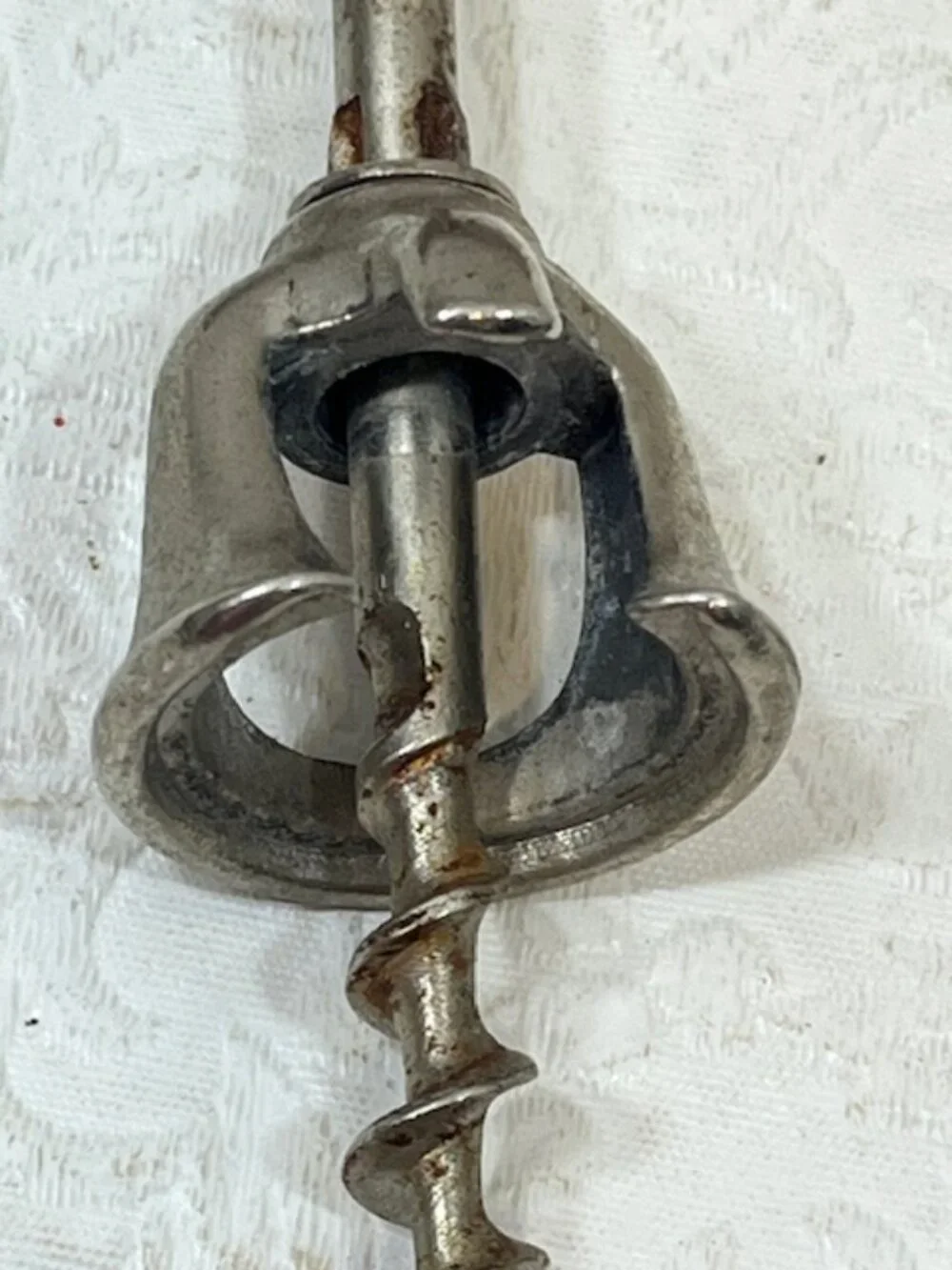 VTG Bell Spiral Corkscrew Wood Handle Wine Cork Bottle Opener 3.5